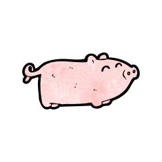 Cartoon Piglet N5