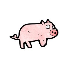 Cartoon Piglet N6
