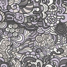 hand-drawn seamless pattern N22