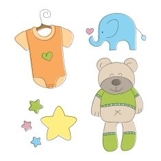 Baby clothes and toys N2