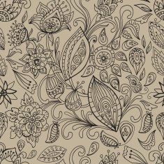 Seamless floral background N37