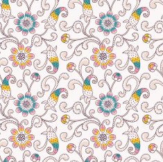 Seamless Floral Pattern N244