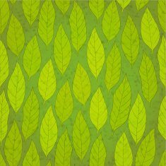 seamless green leafs