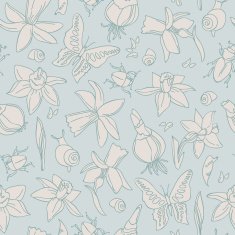 Flowers seamless pattern N10