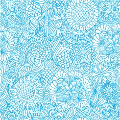 Seamless doodle background N8
