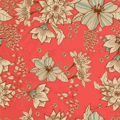 Seamless tender floral background N2