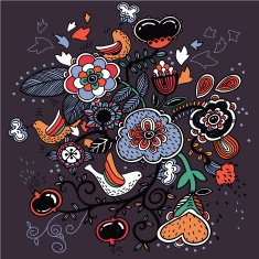 Vector Floral Illustration N8