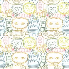 Monsters pattern N9