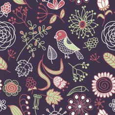 Seamless floral background N38