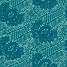 Floral seamless pattern with points N6