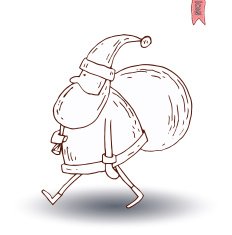 Santa Claus Vector Illustration N26