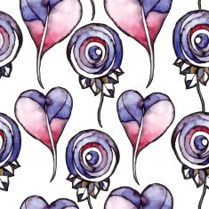 Watercolor Flowers N19
