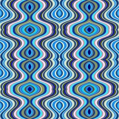 Vector Seamless Abstract Wavy Background N12