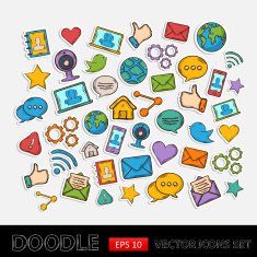 Doodle Social Network Set N2
