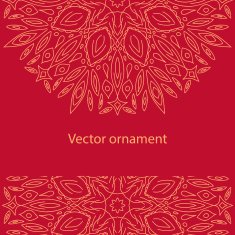 vector vintage ornament N5