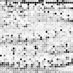 abstract gray polka dots pattern background