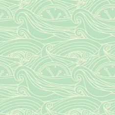 Abstract tribal wavy pattern N2