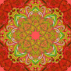 Vector seamless ethnic print pattern 10 EPS N2