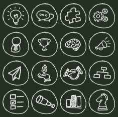 Business concept icon N5