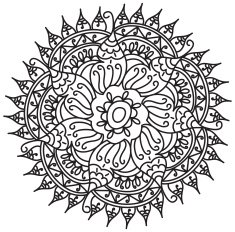 Henna Circle