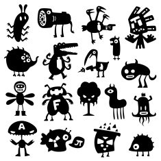 Funny Monsters N14