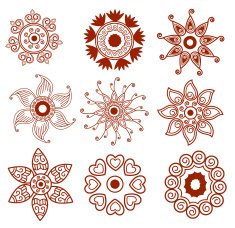 Henna Flowers N3
