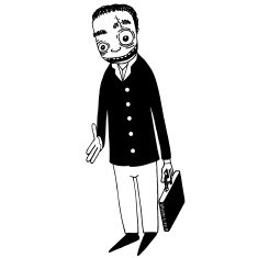 Businessman extending hand