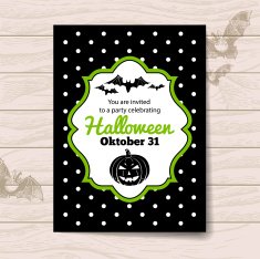 halloween invitation N9