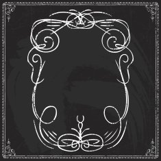 Hand-drawn line border set N61