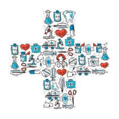 Medical Cross Shape