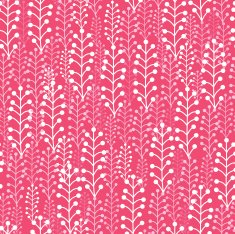 Abstract Bubble Plants Seamless Pattern