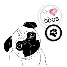 Dog doodle N123