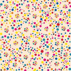 Seamless colorful pattern on light background N3