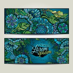 Decorative floral backgrounds N9