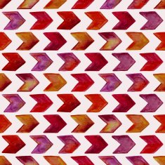 Vector Seamless Watercolor Geometric Pattern N3