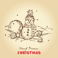 christmas card vector