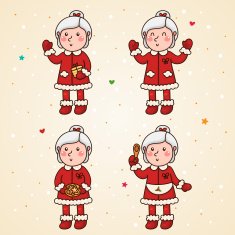 Mrs Claus set