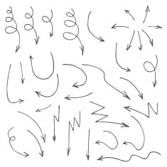 Hand Drawn Arrows N38