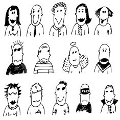 big vector set - people N2