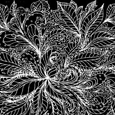 abstract foliage doodle N2