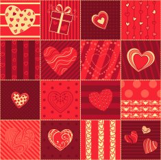 Valentine&rsquo;s wrapping paper