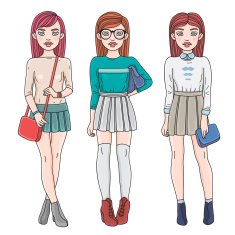 Fashion students