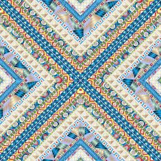 Seamless pattern with geometric elements N17