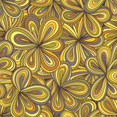 Seamless wave hand-drawn pattern waves background N28