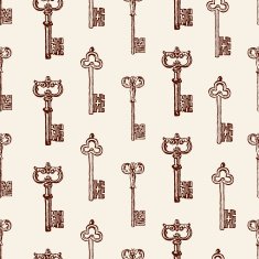 Pattern of ancient keys free image download