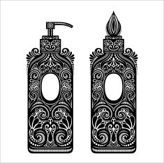 Vintage Ornate Soap Dispenser N3