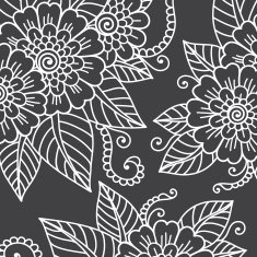 Flower ornament N5