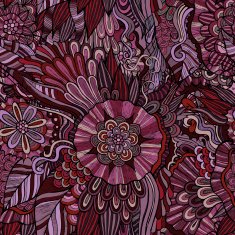 abstract flowers pattern N9