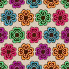 Seamless pattern of flowers N9