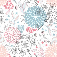 Seamless Floral Pattern N267